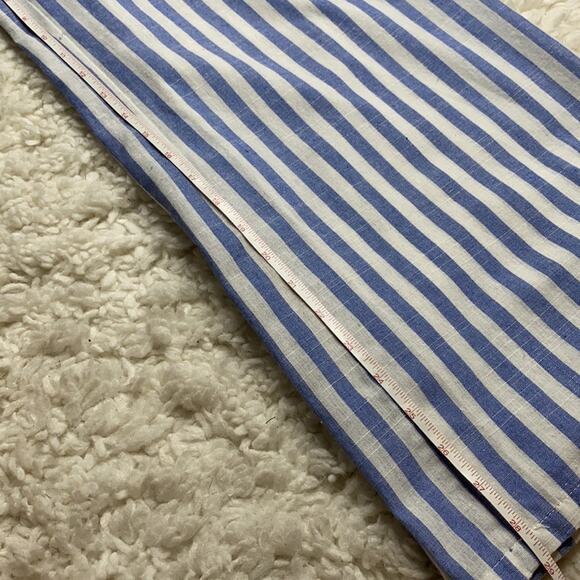 Blue and White Strapless Wide Leg Two Piece Set J15 - Picture 14 of 16